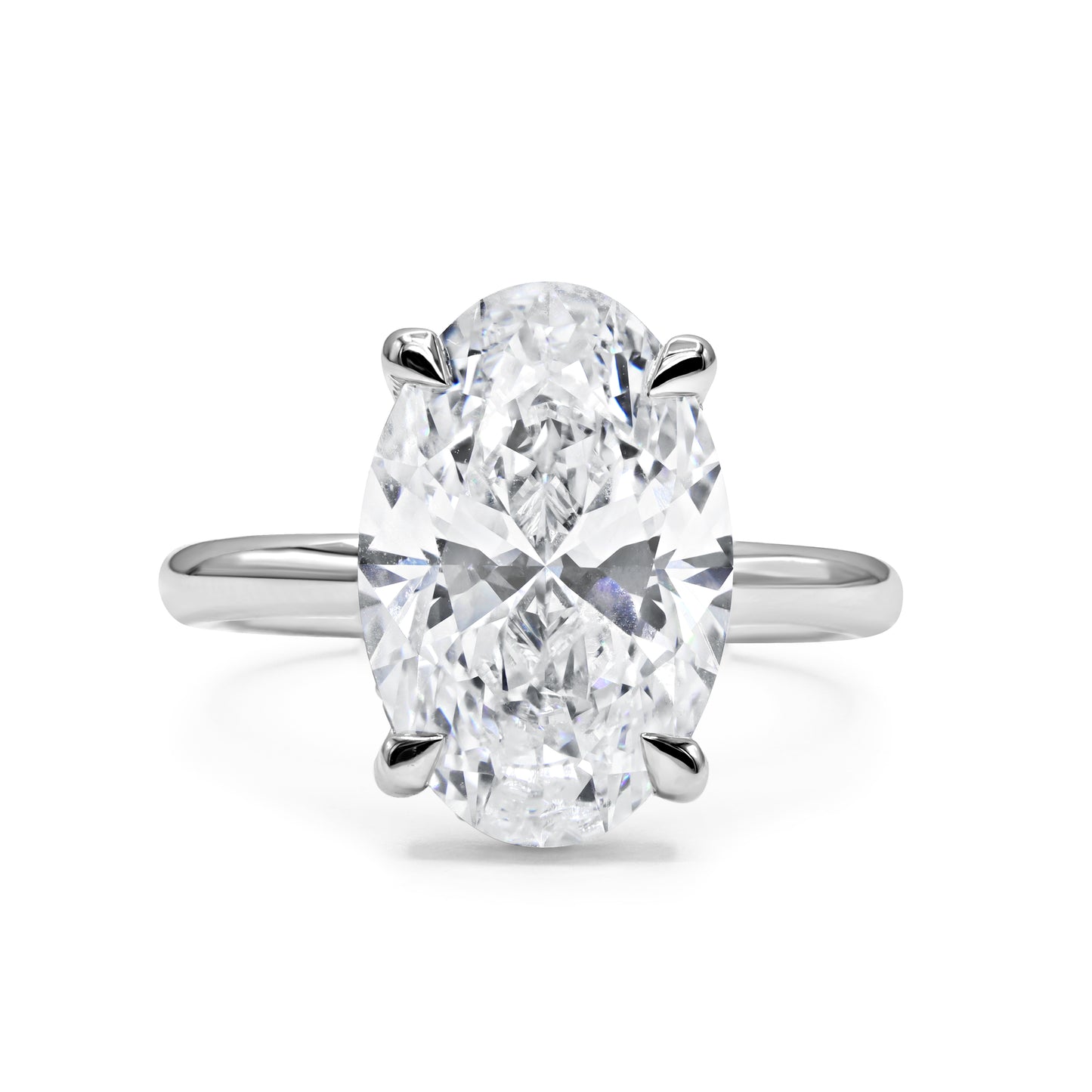 Lab Colored Diamond Gold Ring