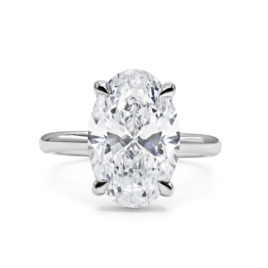Lab Colored Diamond Gold Ring