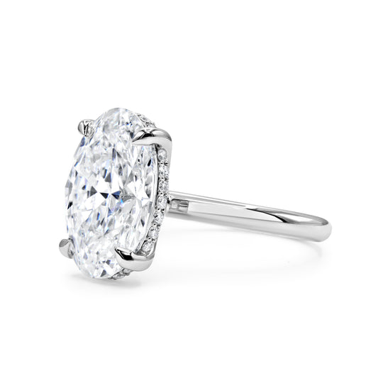 Lab Colored Diamond Gold Ring