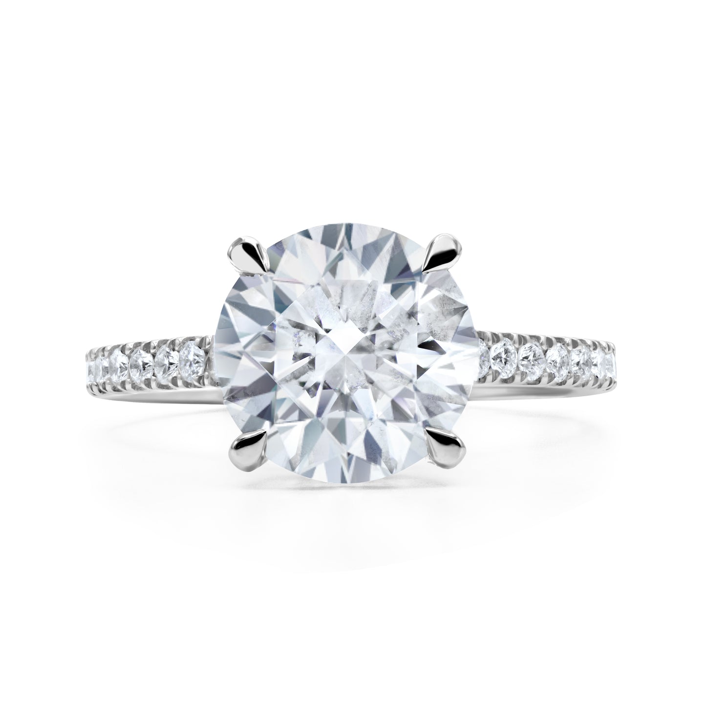 Lab Diamond Gold Ring